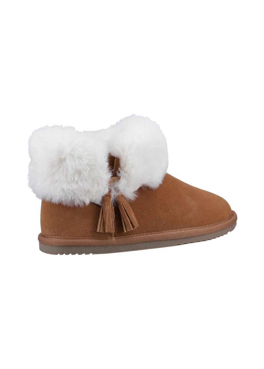 Hush Puppies Tan Ayana Slippers