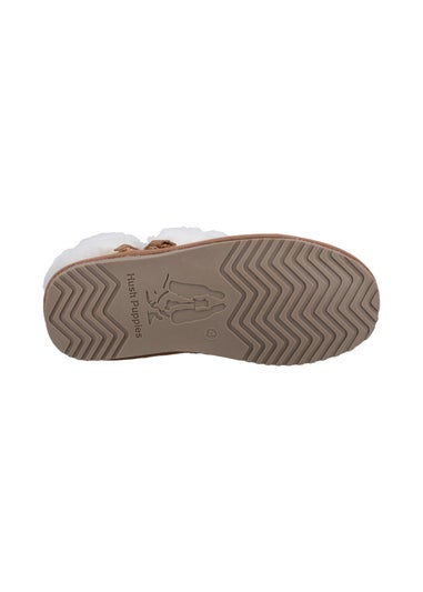 Hush Puppies Tan Ayana Slippers