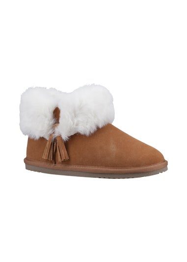 Hush Puppies Tan Ayana Slippers