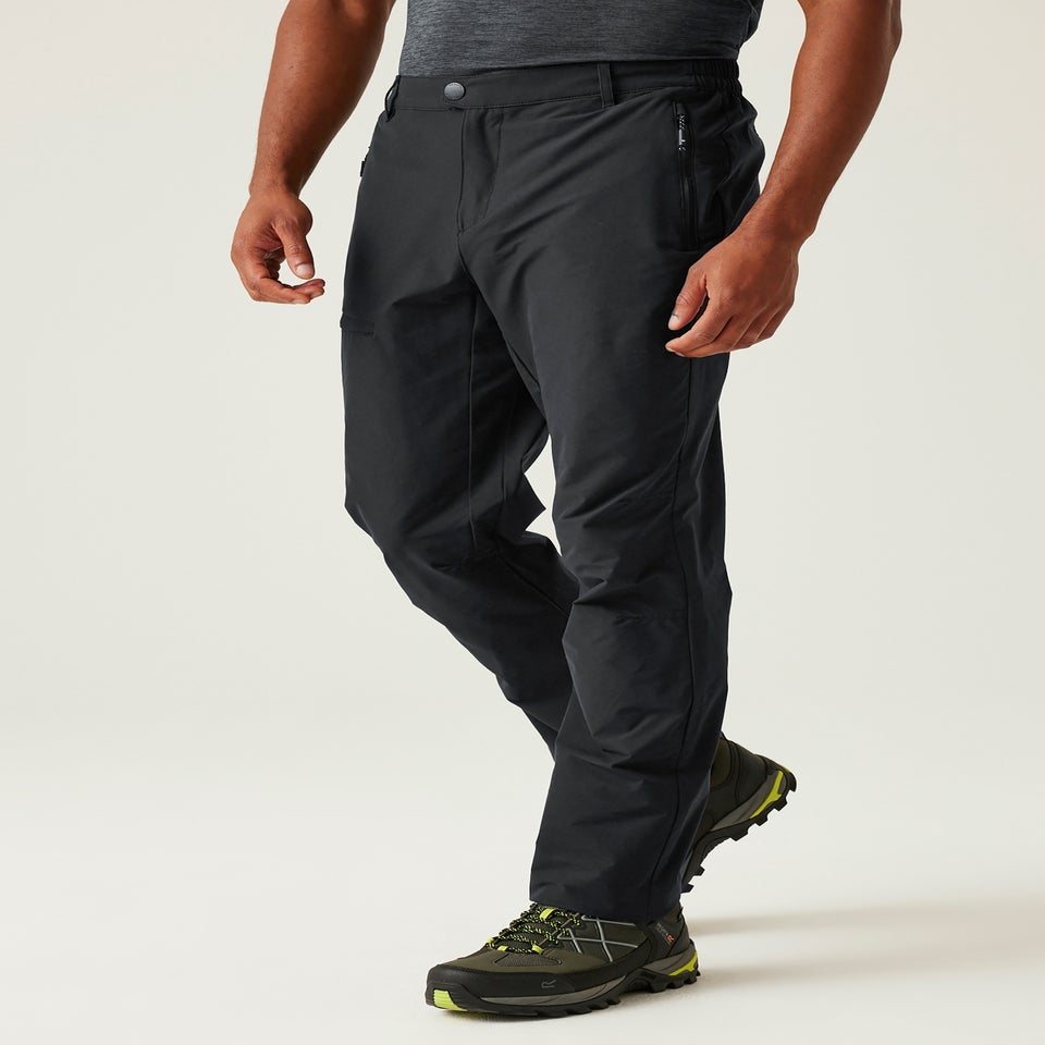 Regatta Black Denim Highton II Water Repellent Isoflex Trousers
