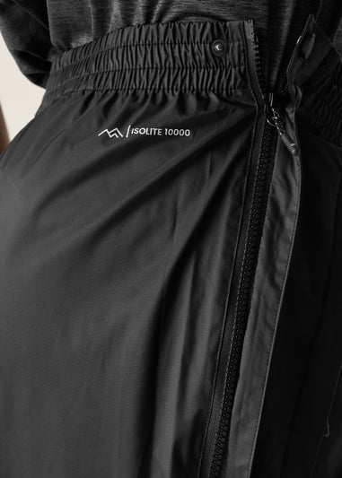 Regatta Black Active Waterproof Breathable Isolite Overtrousers
