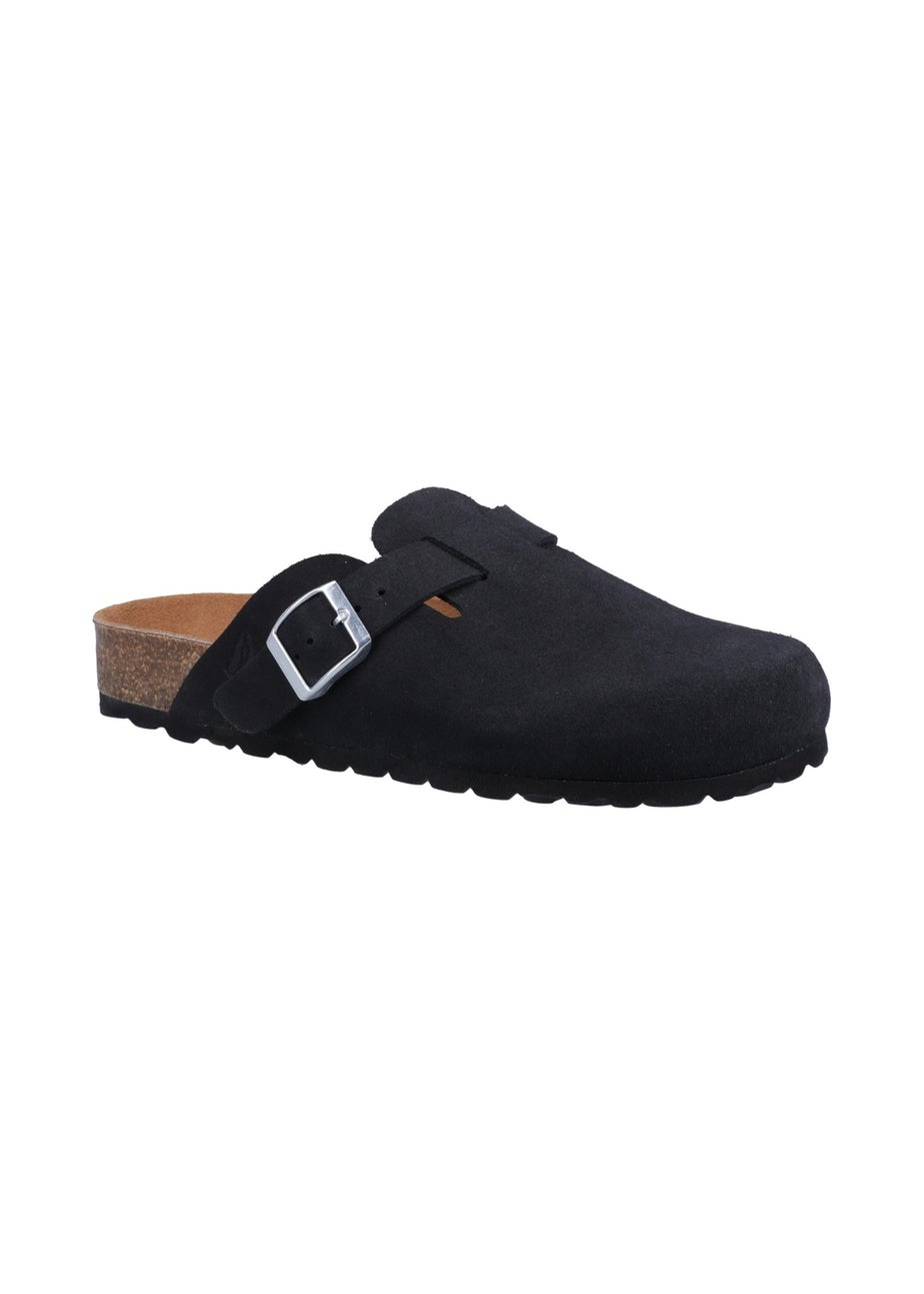 Hush Puppies Black Bailey Closed Toe Mule