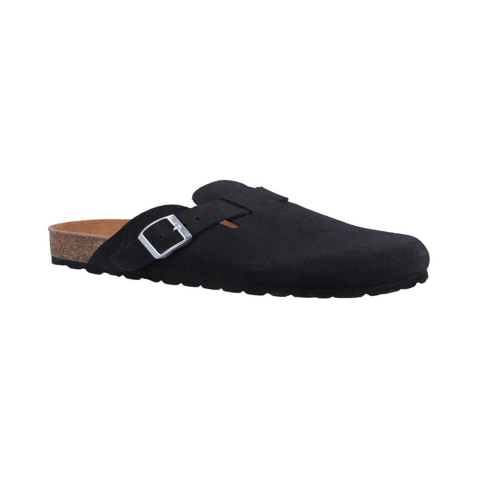 Hush Puppies Black Bailey Closed Toe Mule
