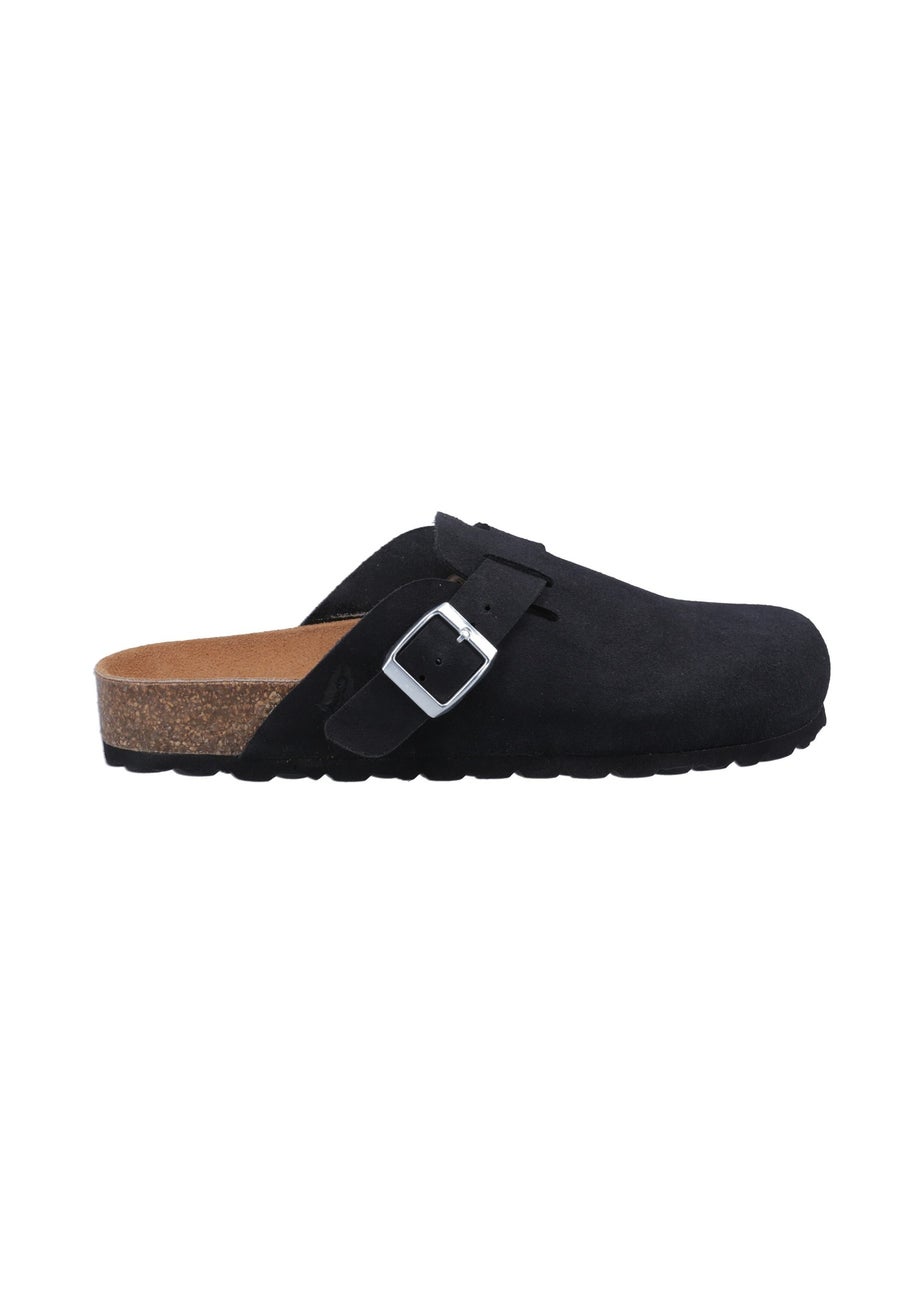Hush Puppies Black Bailey Closed Toe Mule