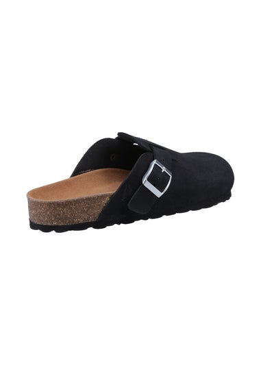 Hush Puppies Black Bailey Closed Toe Mule