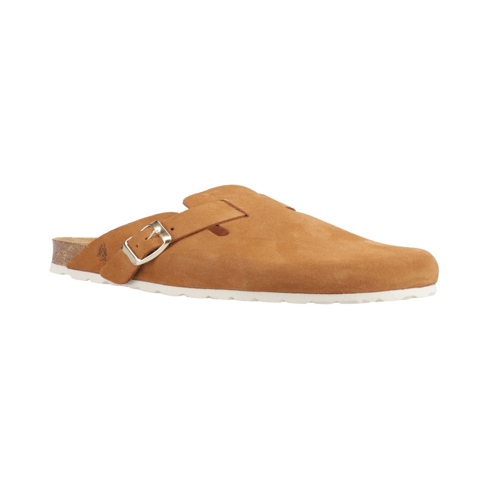 Hush Puppies Tan Bailey Closed Toe Mule