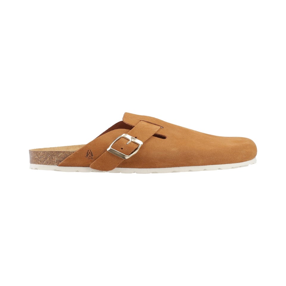 Hush Puppies Tan Bailey Closed Toe Mule