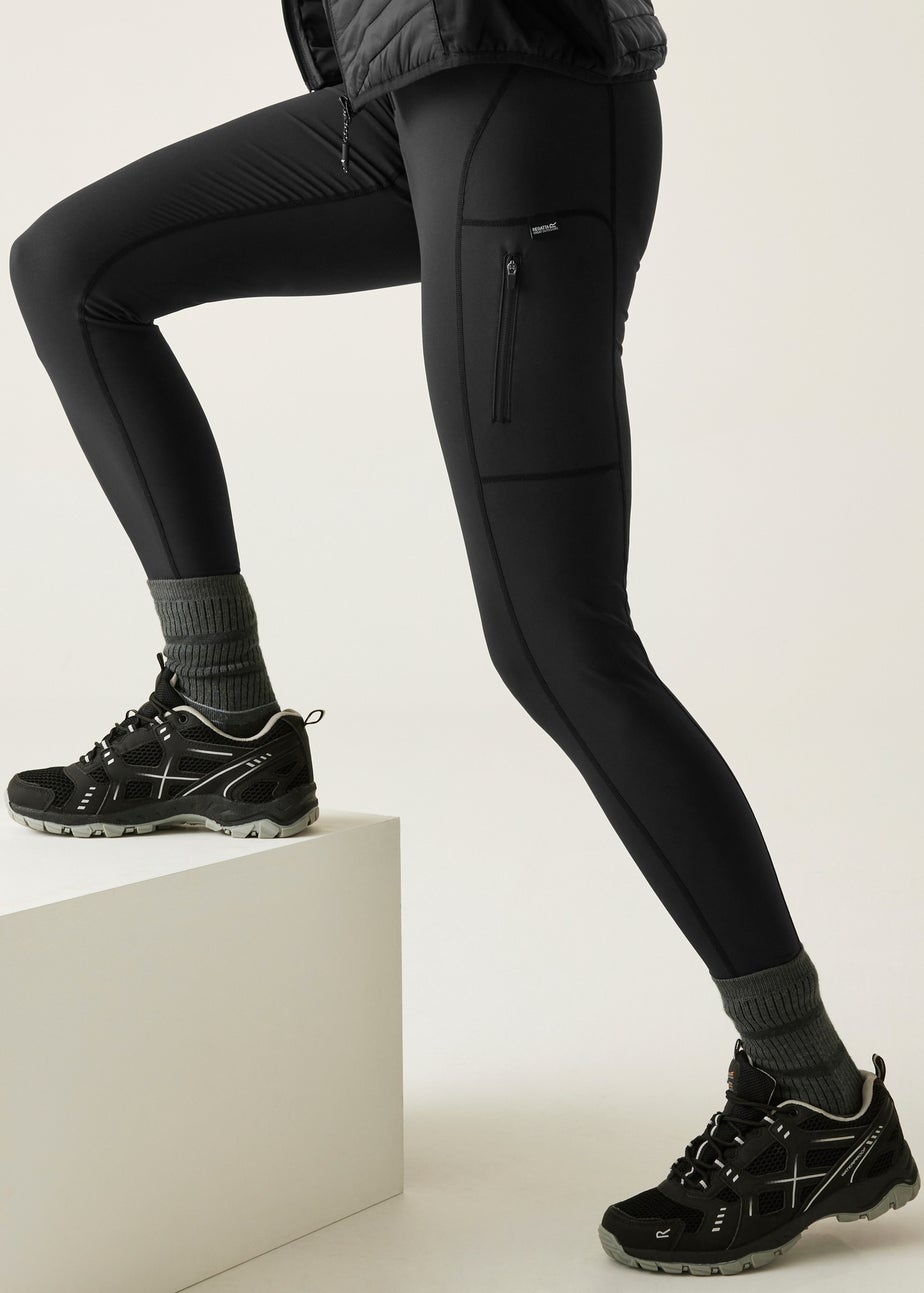 Regatta Black Monira Water Repellent Isoflex Hiking Leggings