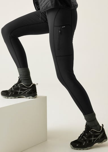 Regatta Black Monira Water Repellent Isoflex Hiking Leggings