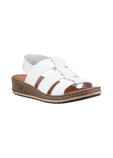 Hush Puppies White Eden Gladiator Sandal