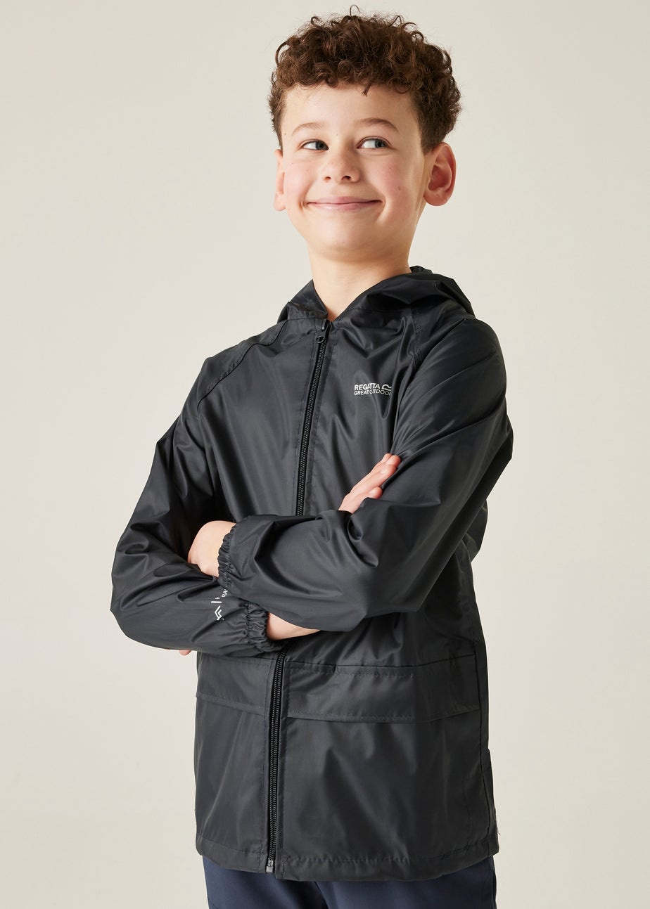 Regatta Navy Kids Stormbreak Waterproof Hydrofort Jacket (3-16 Years)