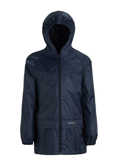 Regatta Navy Kids Stormbreak Waterproof Hydrofort Jacket (3-16 Years)