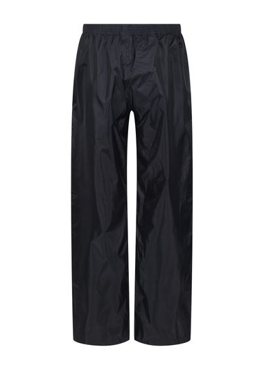 Regatta Navy Kids Stormbreak Waterproof Hydrofort Overtrousers (3-16 Years)