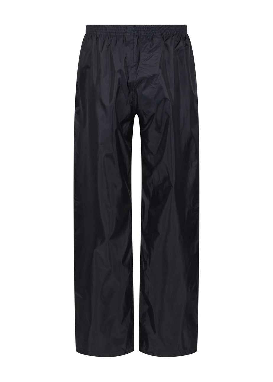 Regatta Navy Kids Stormbreak Waterproof Hydrofort Overtrousers (3-16 Years)