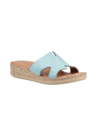 Hush Puppies Aqua Eloise Mule Sandal