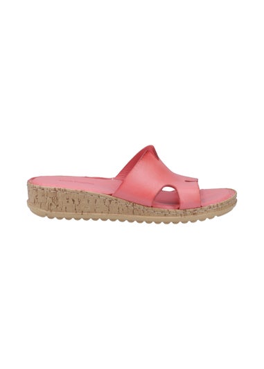 Hush Puppies Red Eloise Mule Sandal