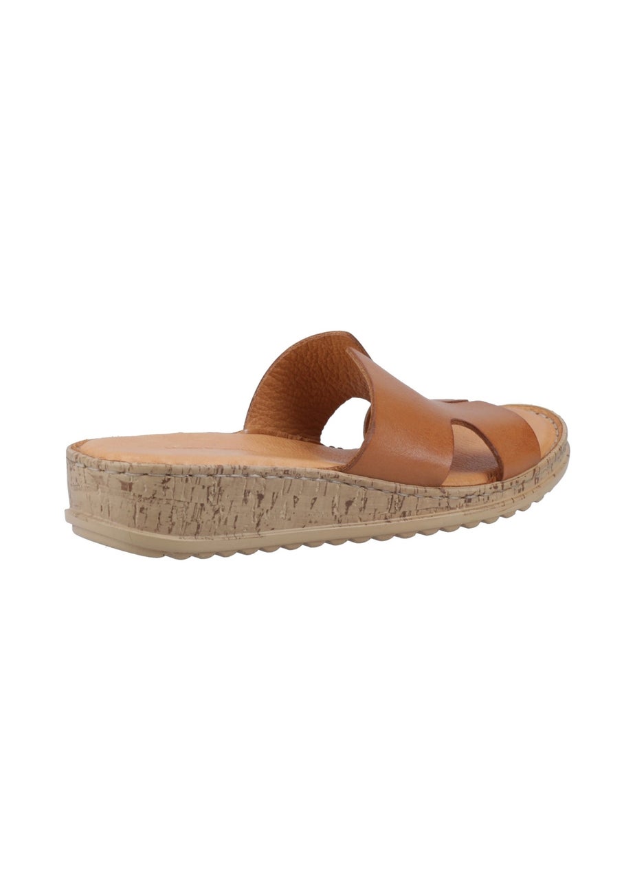 Hush Puppies Tan Eloise Mule Sandal