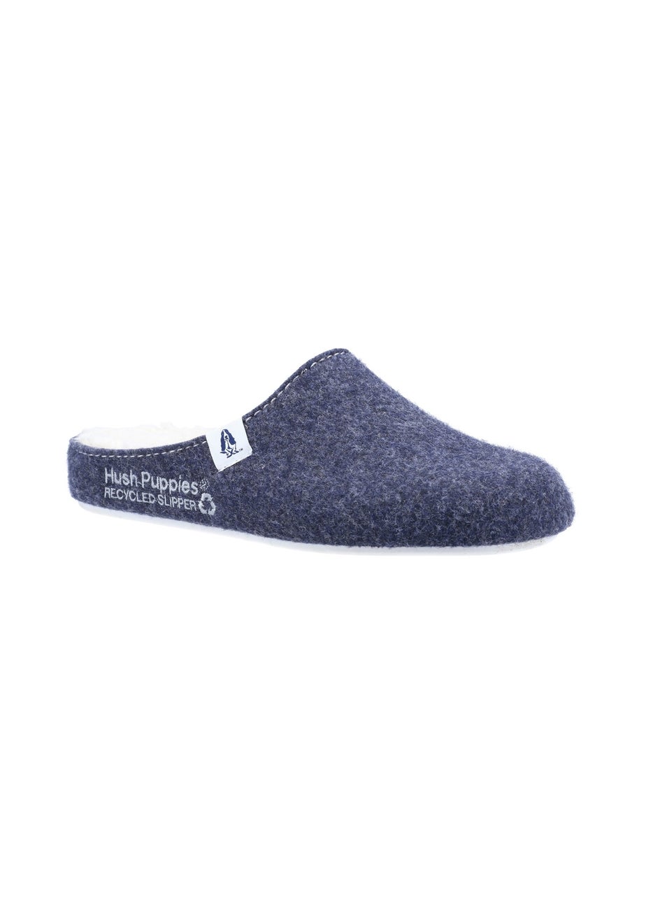 Hush Puppies Navy The Good Slipper