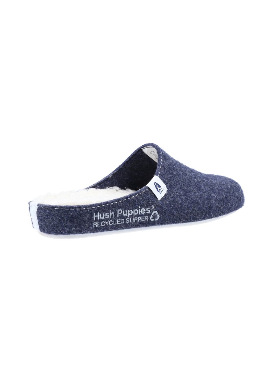 Hush Puppies Navy The Good Slipper