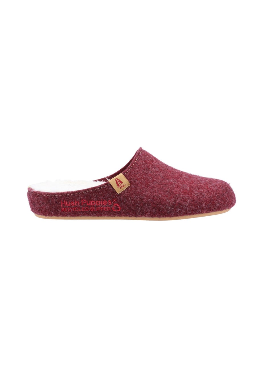 Hush Puppies Dark Red The Good Slipper
