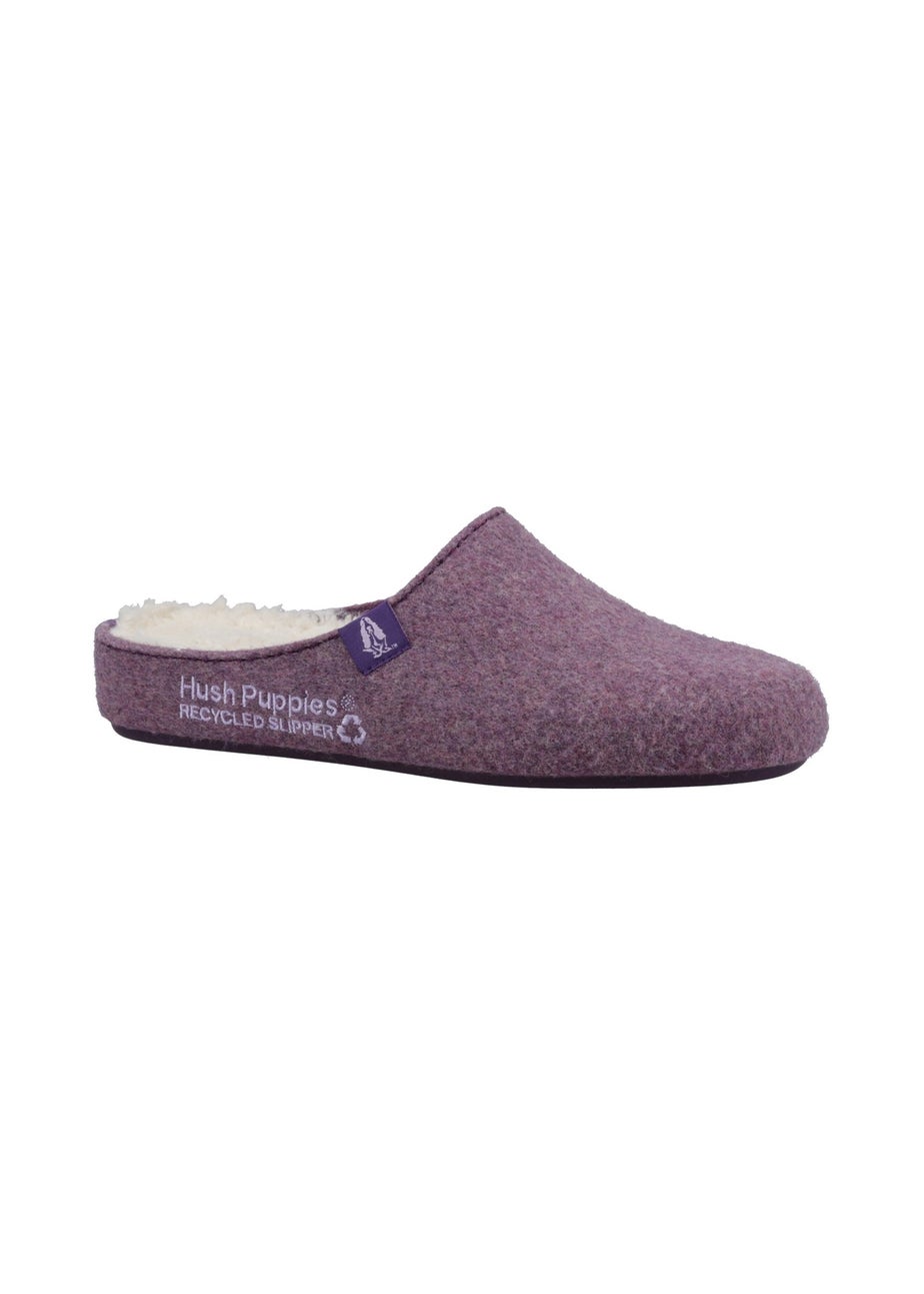 Hush Puppies Purple The Good Slipper