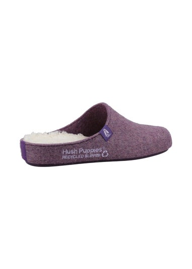 Hush Puppies Purple The Good Slipper