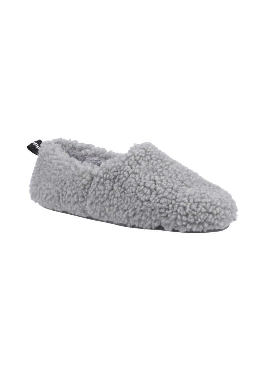 Hush Puppies Grey Emily Slippers