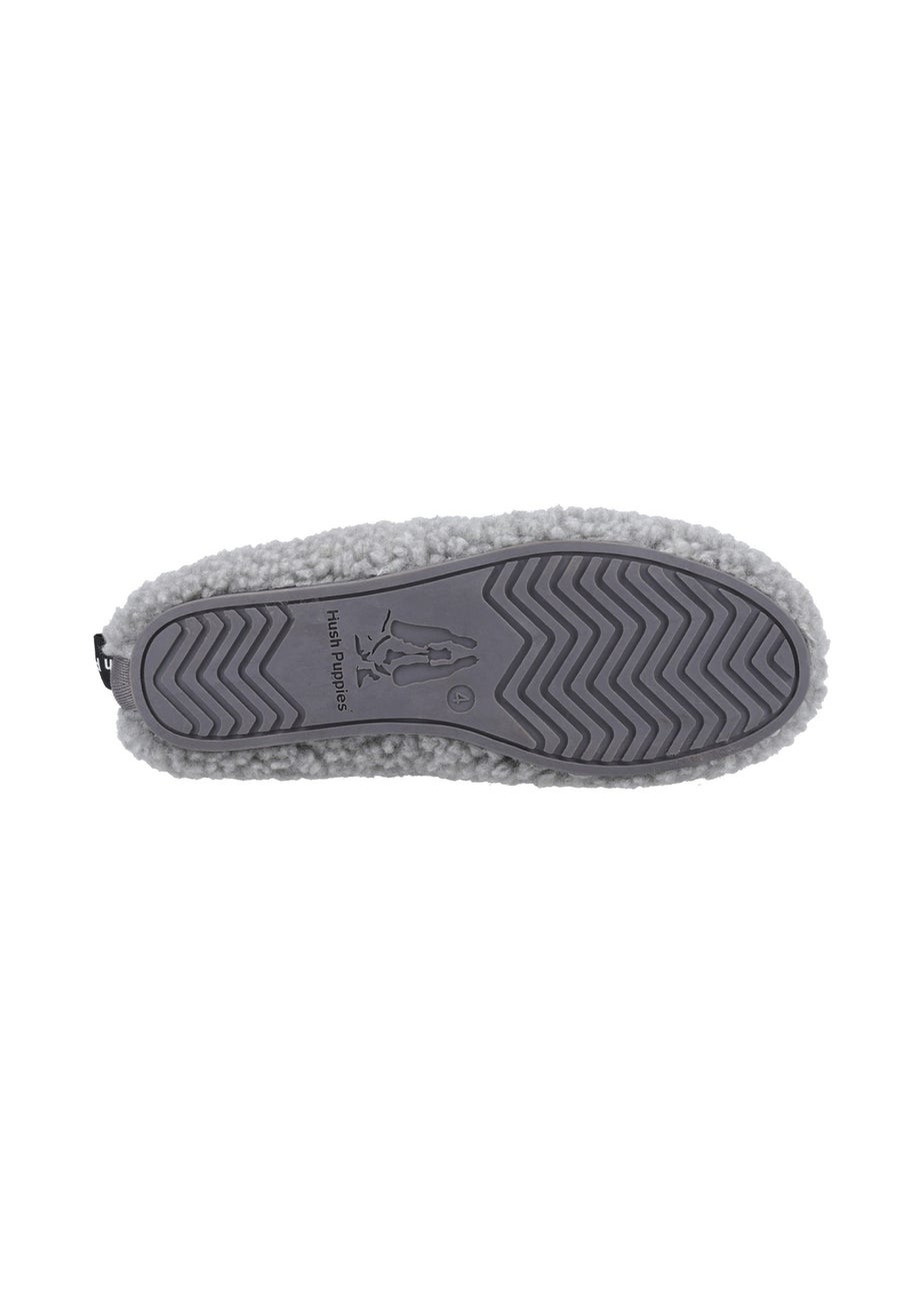 Hush Puppies Grey Emily Slippers