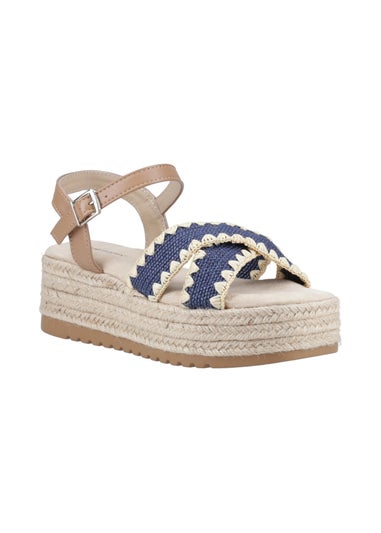 Hush Puppies Navy Jemma Espadrille Sandal