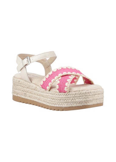 Hush Puppies Pink Jemma Espadrille Sandal