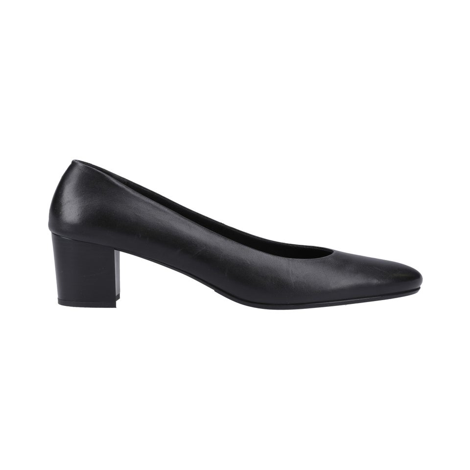 Hush Puppies Black Ivana Court Shoe