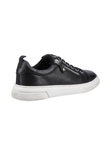 Hush Puppies Black Martha Trainer