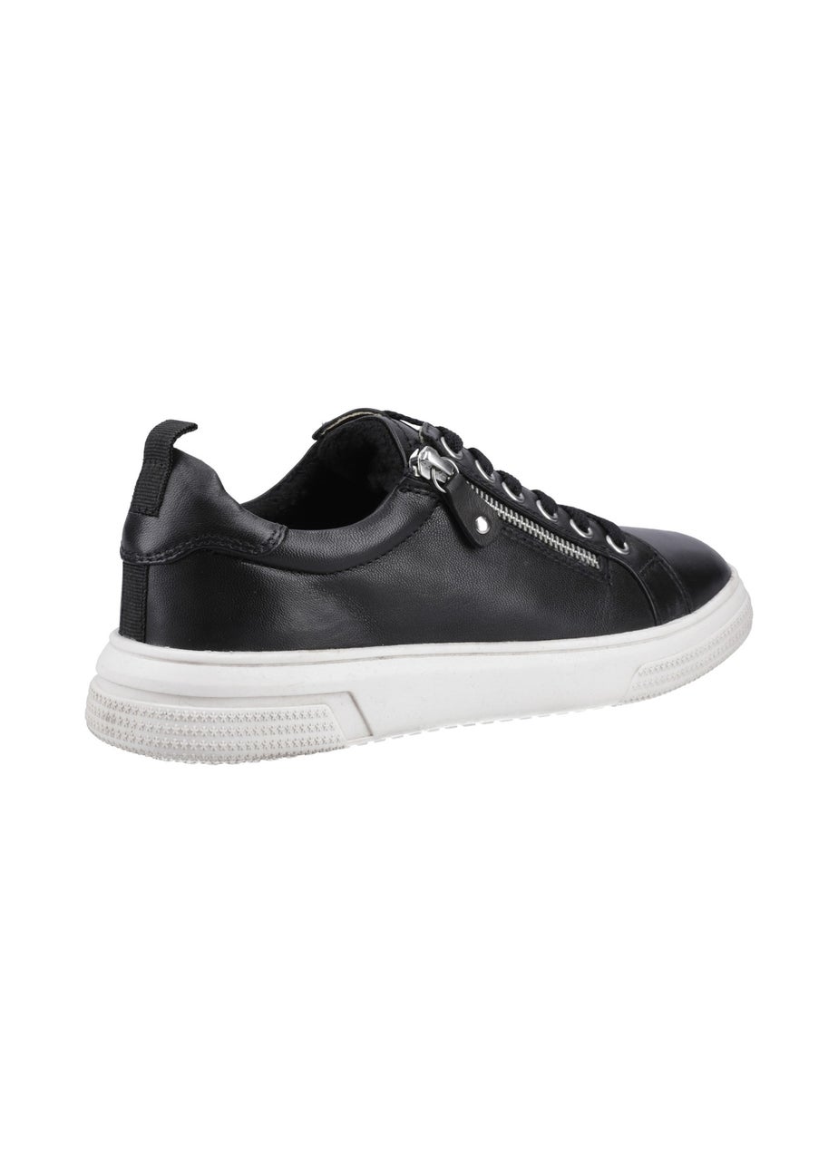 Hush Puppies Black Martha Trainer