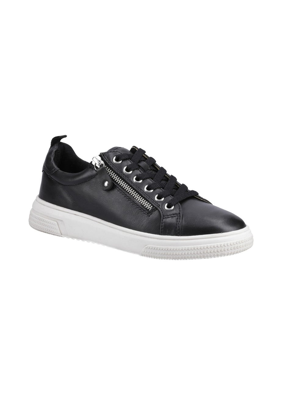 Hush Puppies Black Martha Trainer