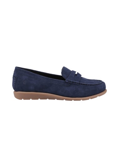 Hush Puppies Navy Shelby Suede Loafer