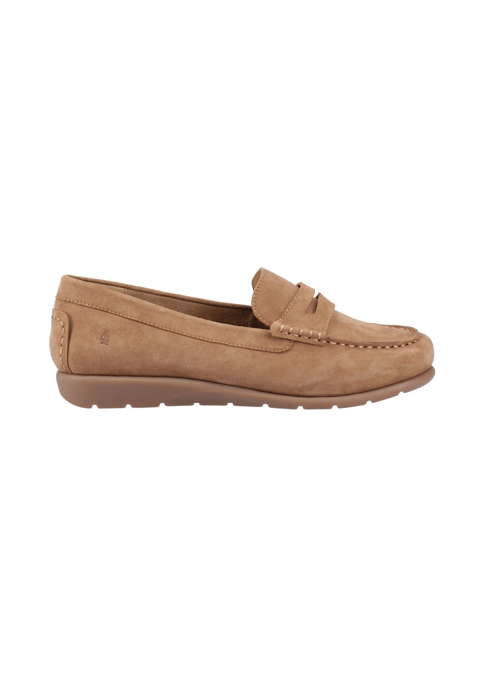Hush Puppies Tan Shelby Suede Loafer
