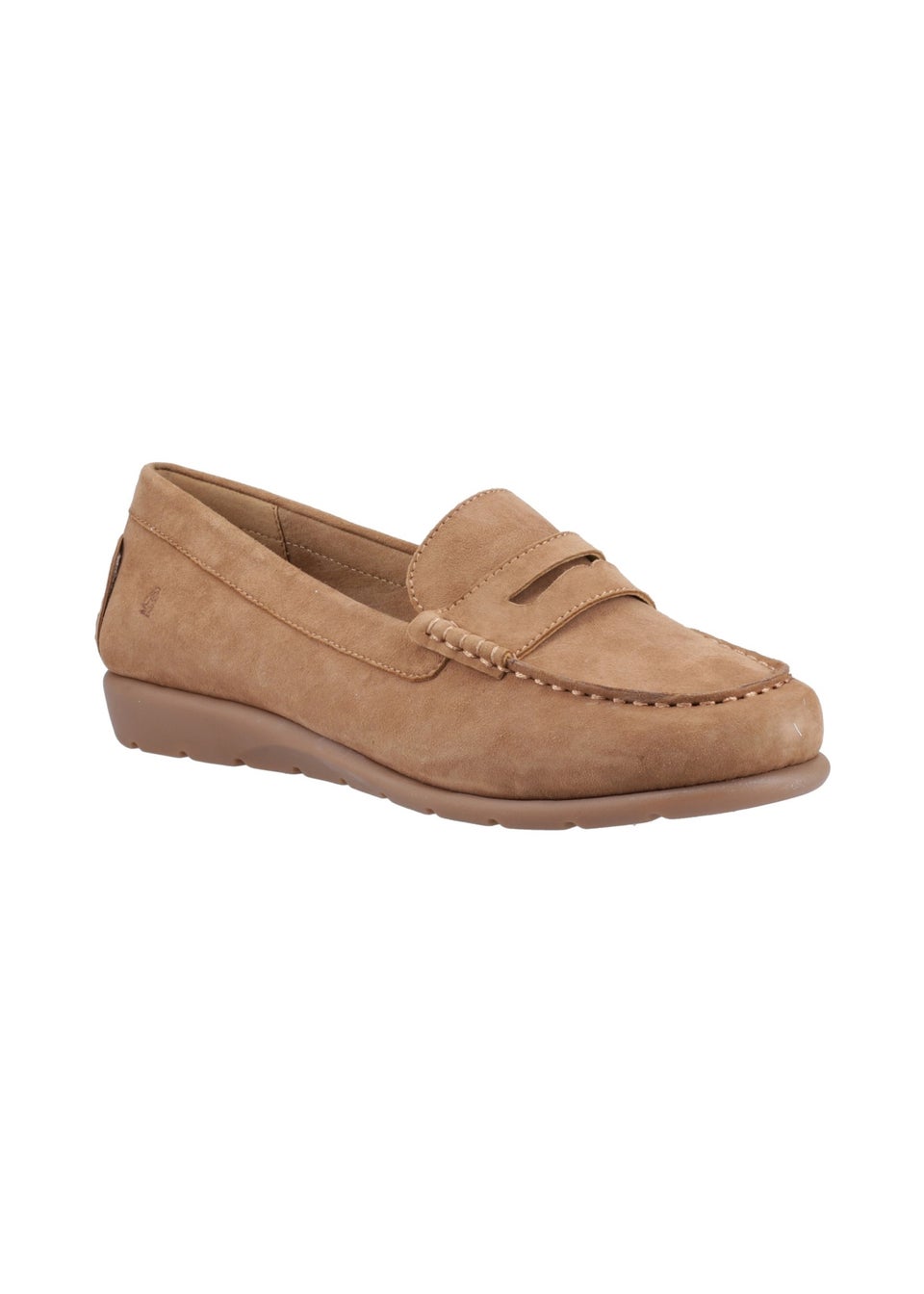 Hush Puppies Tan Shelby Suede Loafer