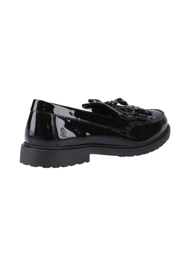 Hush Puppies Black Verity Kiltie Loafer Patent