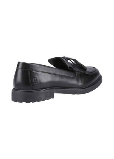 Hush Puppies Black Verity Kiltie Loafer