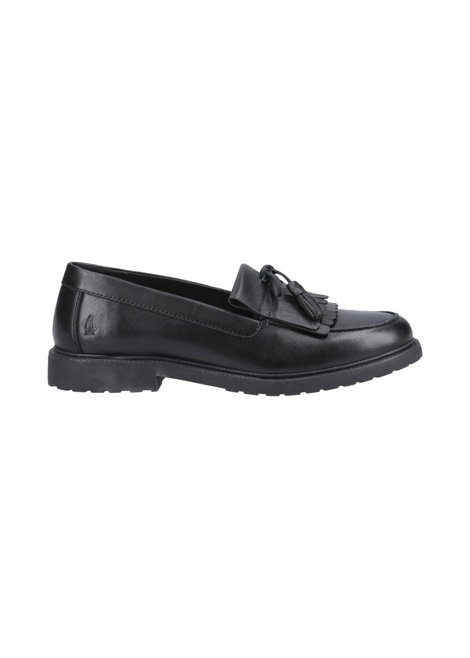 Hush Puppies Black Verity Kiltie Loafer
