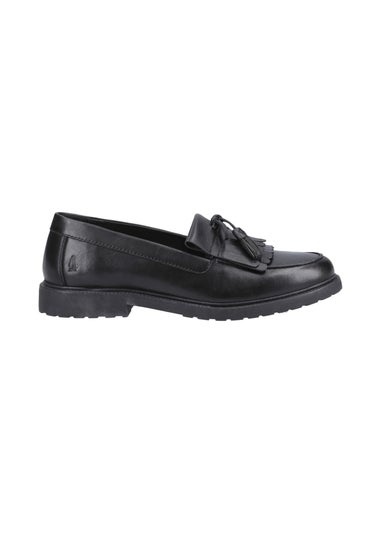 Hush Puppies Black Verity Kiltie Loafer