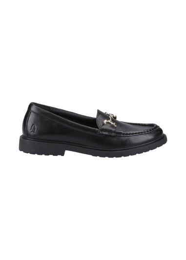Hush Puppies Black Verity Snaffle Loafer