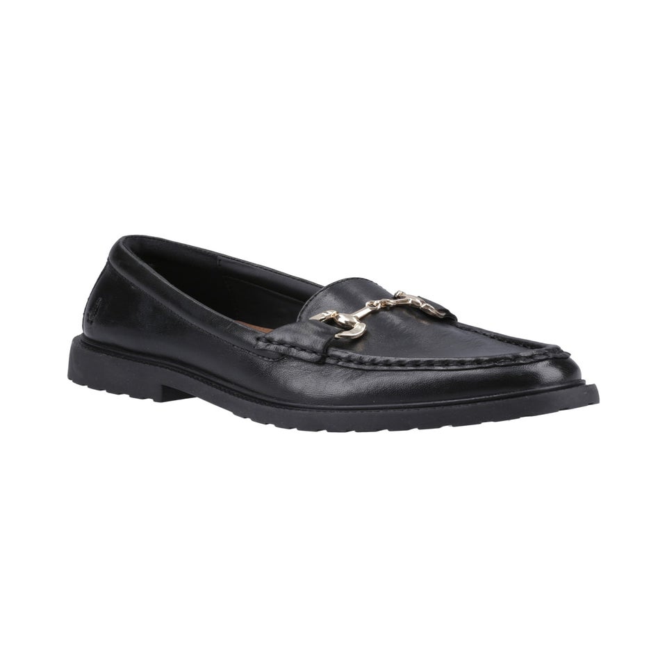 Hush Puppies Black Verity Snaffle Loafer