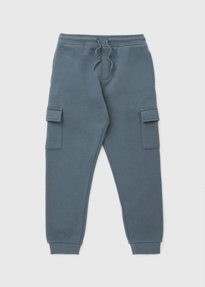 Boys Blue Cargo Jogging Bottoms (1-7yrs)