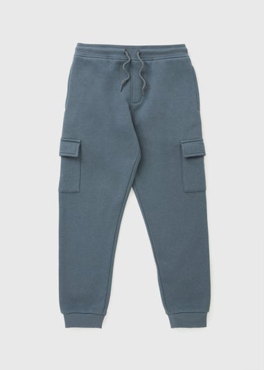 Boys Blue Cargo Jogging Bottoms (1-7yrs)