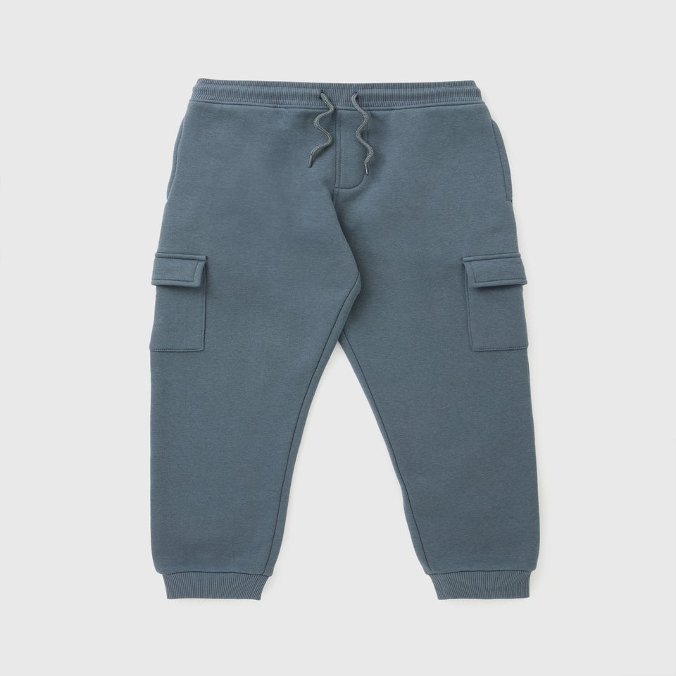 Boys Blue Cargo Jogging Bottoms (1-7yrs)
