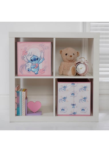 Disney Stitch Pink Storage Cubes