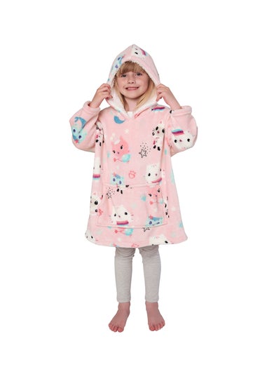 Gabby's Dollhouse Pink Hooded Fleece