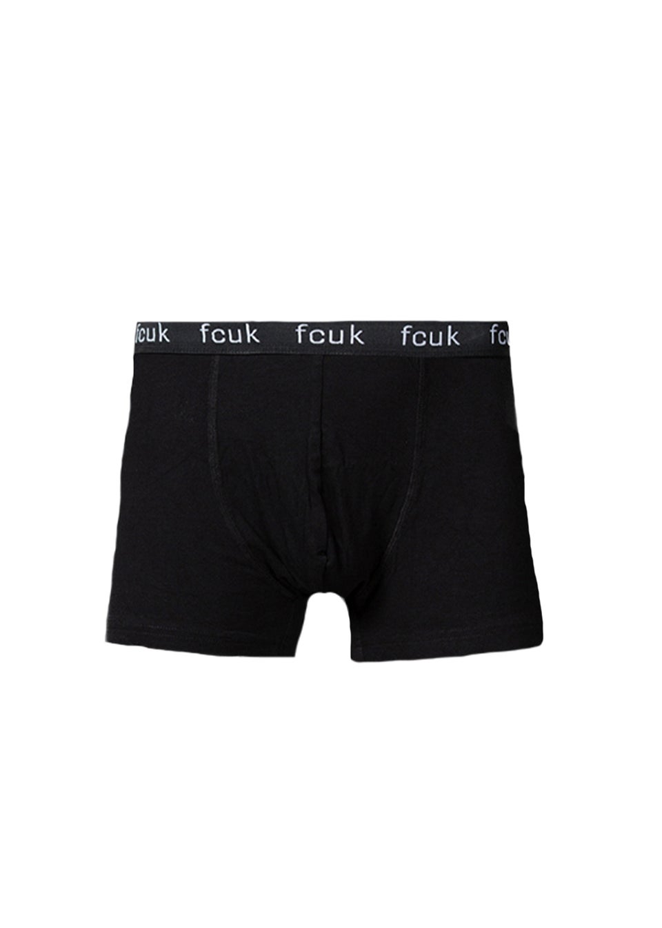 French Connection Black Cotton Stretch Boxers 5 Pack