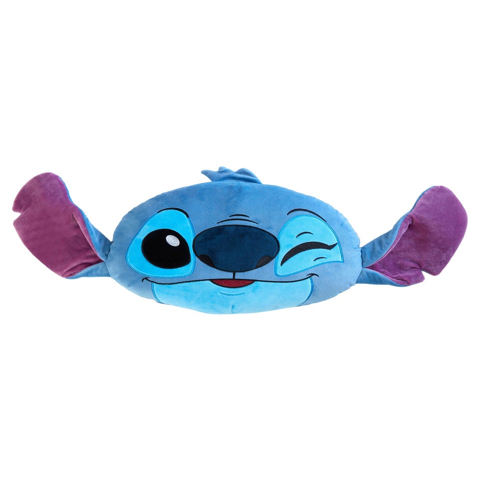 Disney Stitch Blue shaped Head Cushion